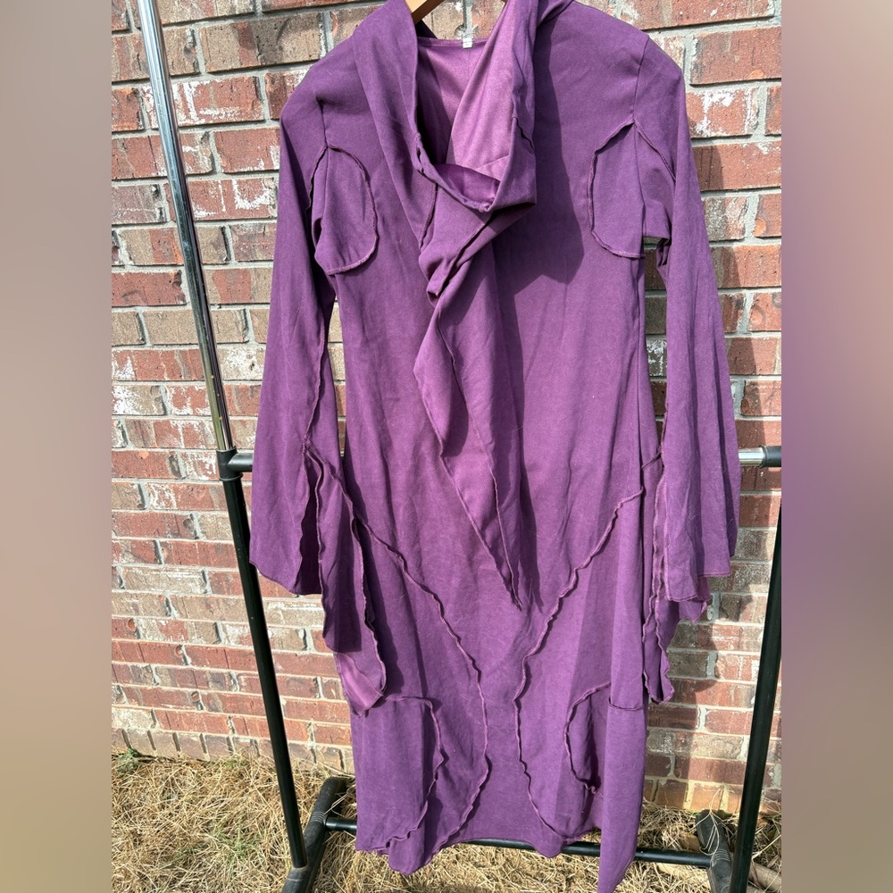 Women’s Wizard Mage Costume Coat - Picture 4 of 7